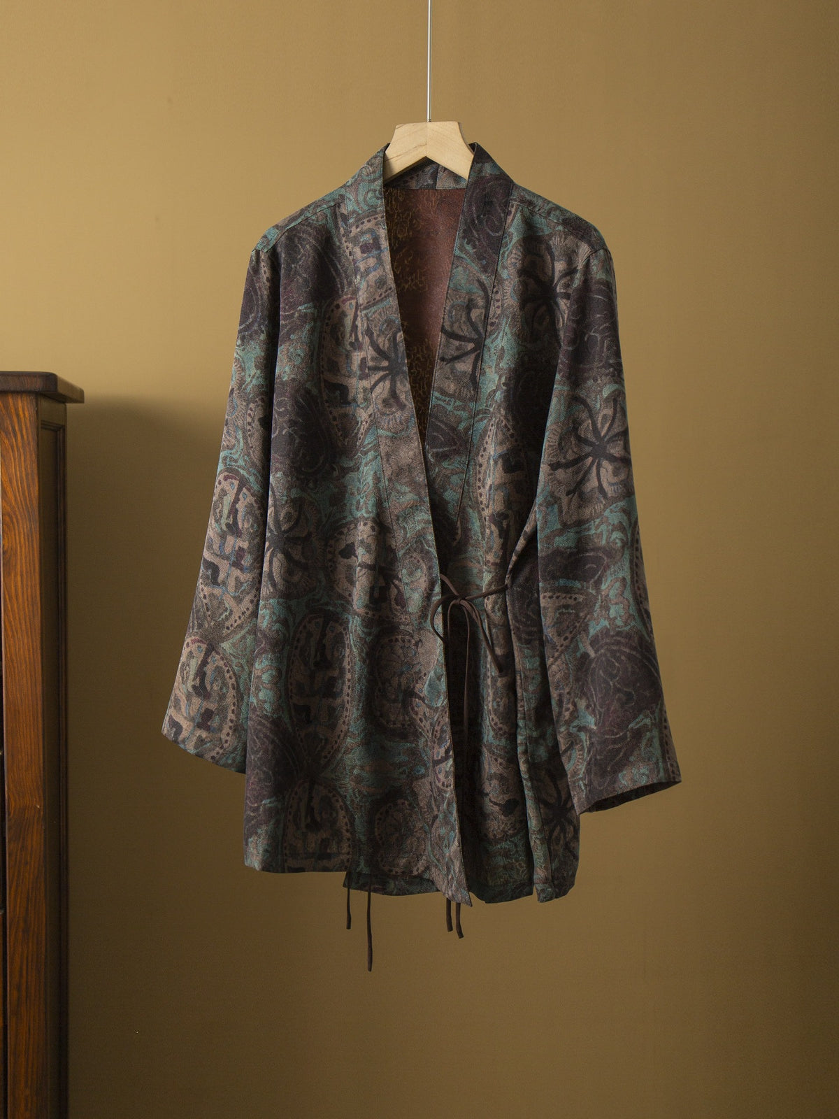 Verdant Reverie Xiangyun Silk Jacket