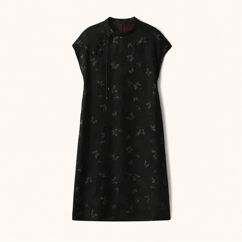 Butterfly Knot Xiangyun Silk Dress