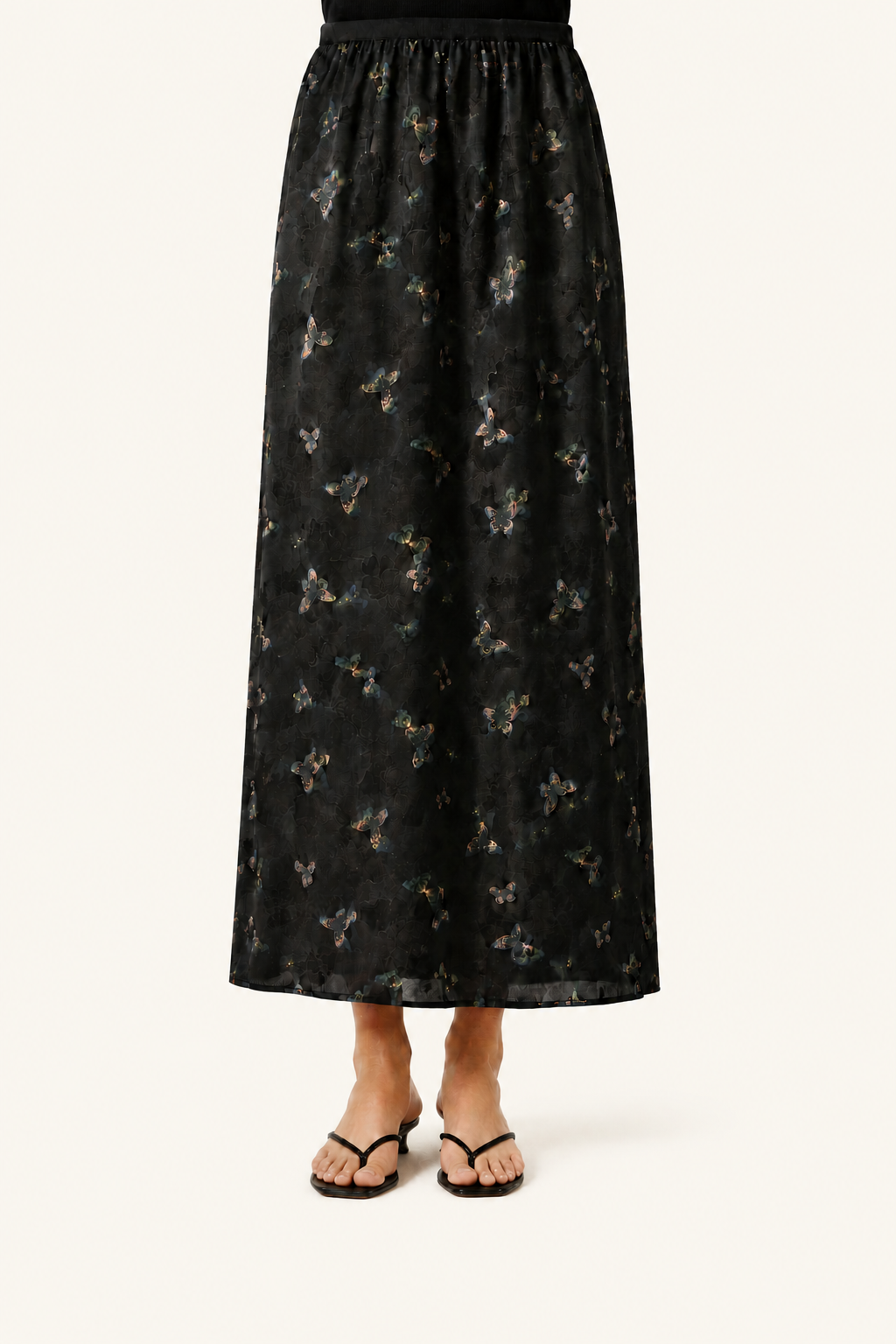 Butterfly Shadow Xiangyun Silk Skirt