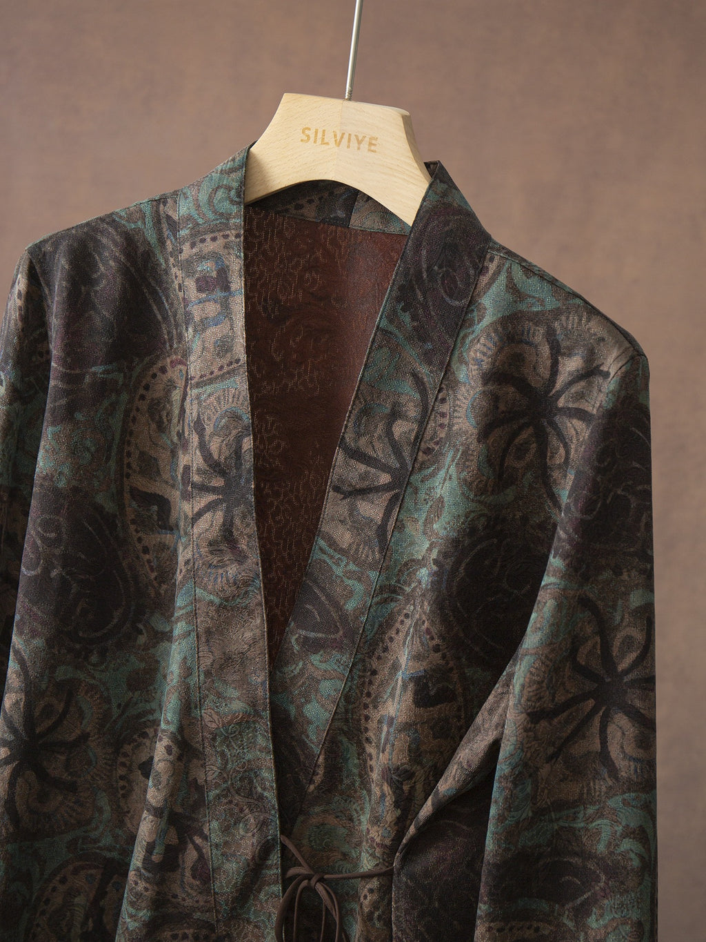 Verdant Reverie Xiangyun Silk Jacket