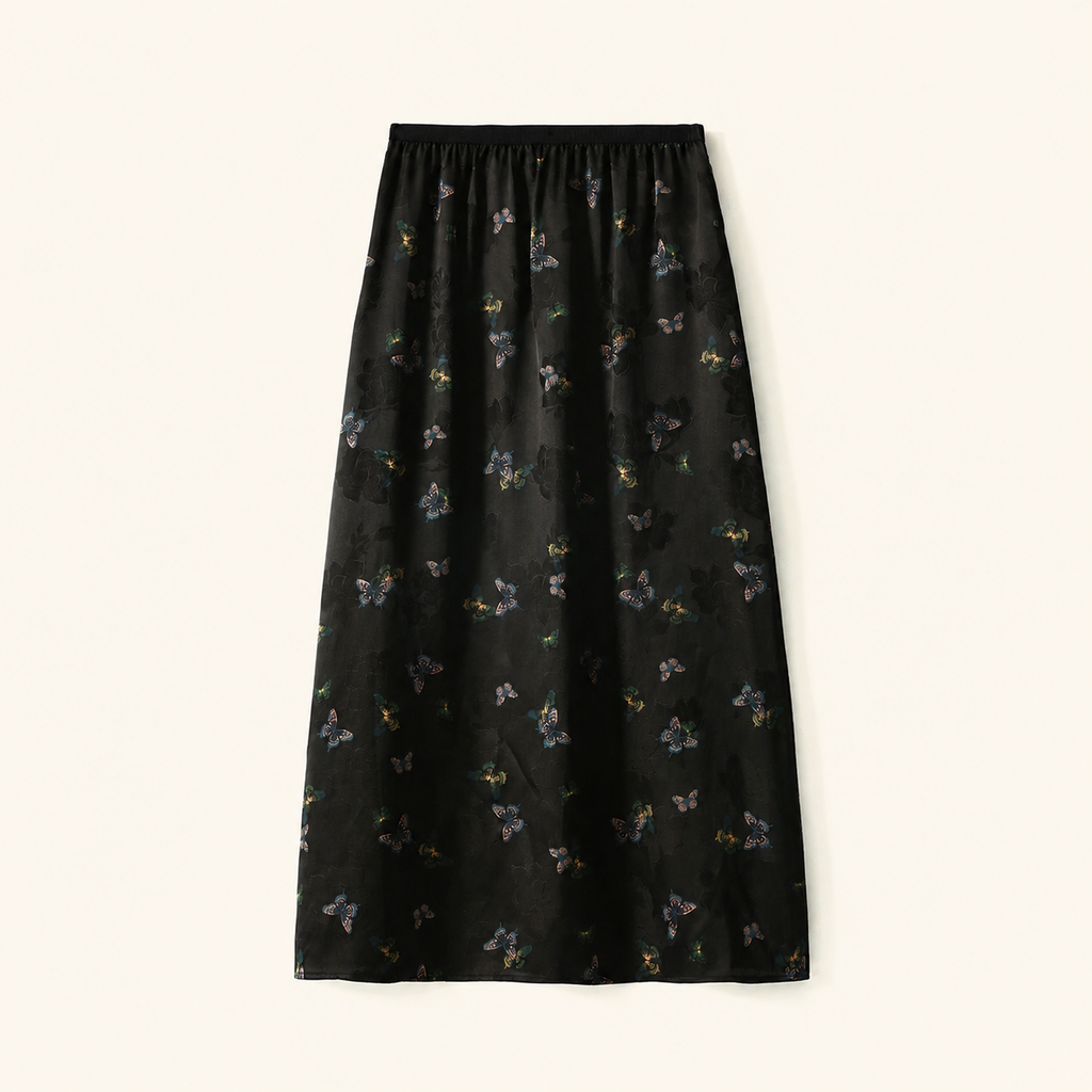 Butterfly Shadow Xiangyun Silk Skirt