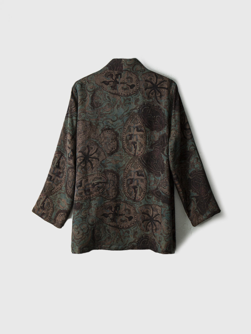 Verdant Reverie Xiangyun Silk Jacket